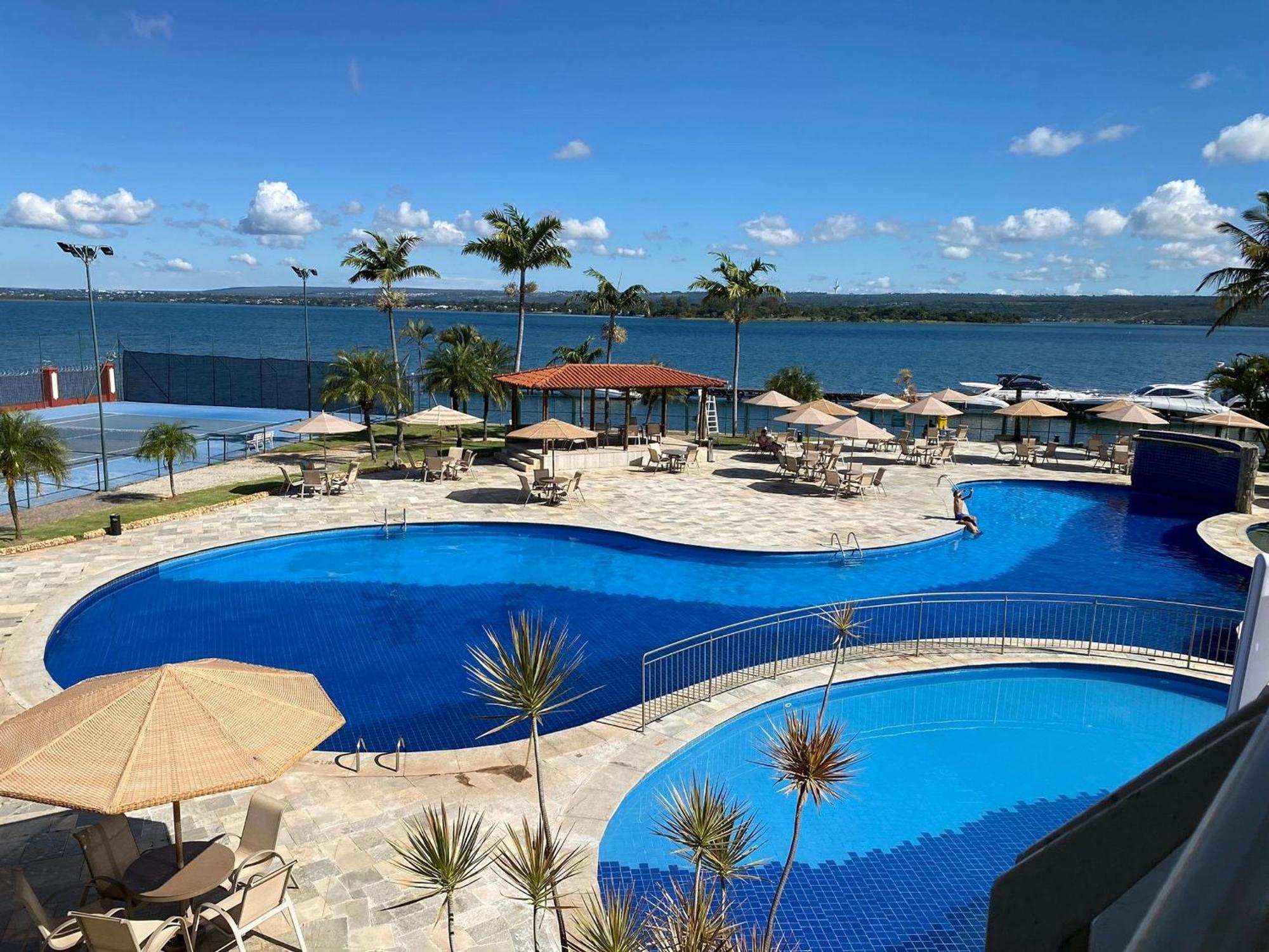 Flat 430 Lindo Com Vista Para O Lago บราซิเลีย ภายนอก รูปภาพ